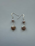 Pearl Petal Earrings